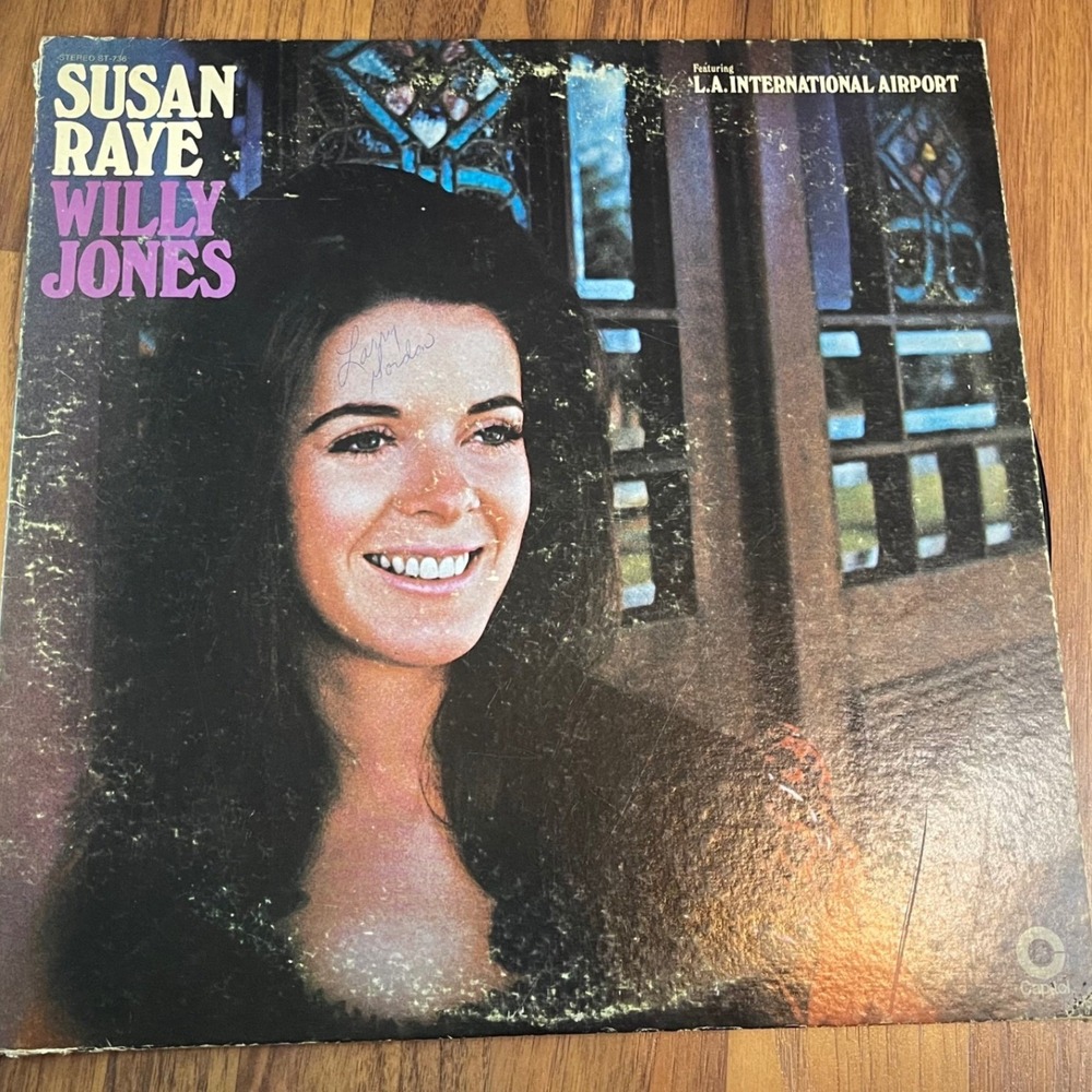 Susan Raye Willy Jones Vinyl LP 1971 Capitol ST-736 LA International Airport